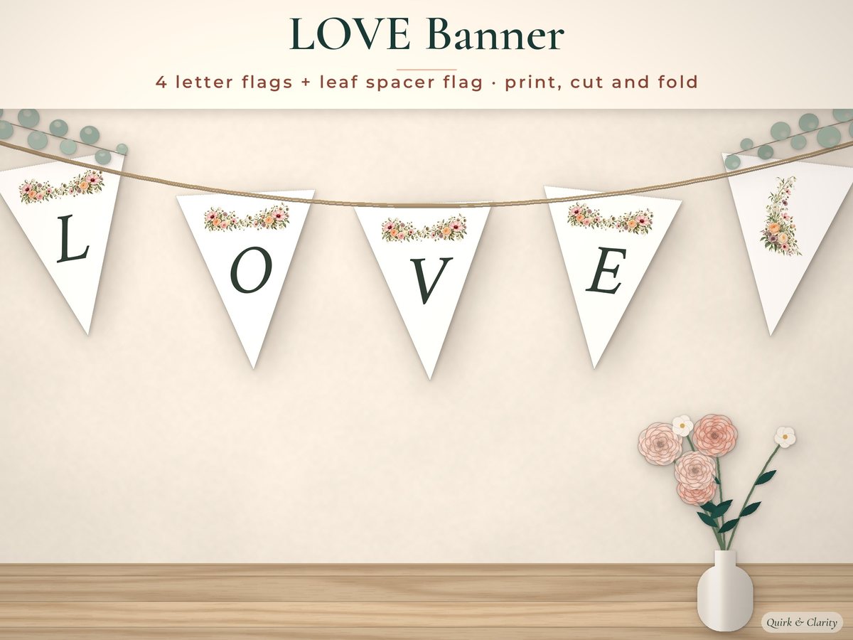 Bridal Shower Welcome & Table Signs: banner