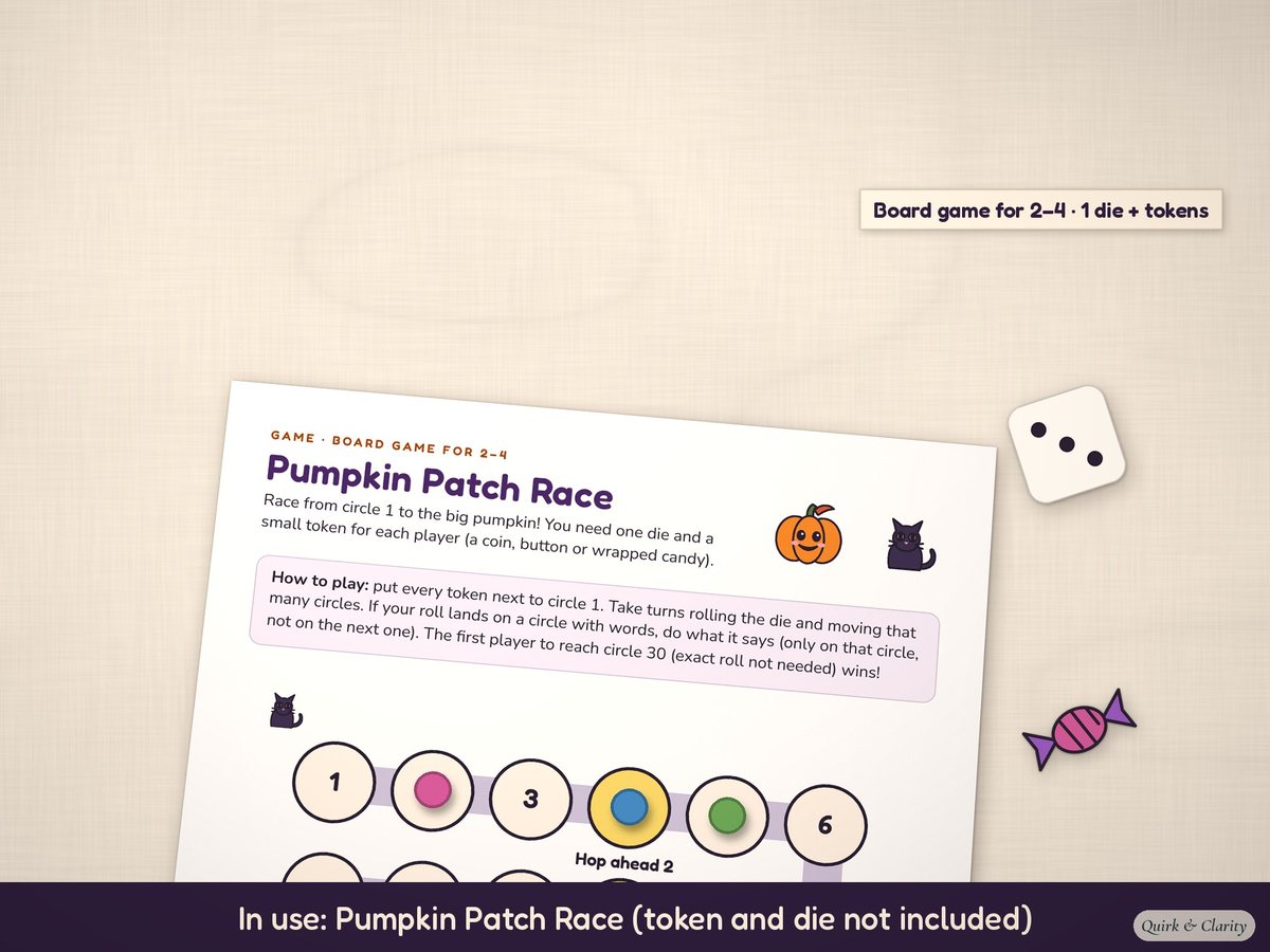 Kids' Halloween Activity Pack: in use