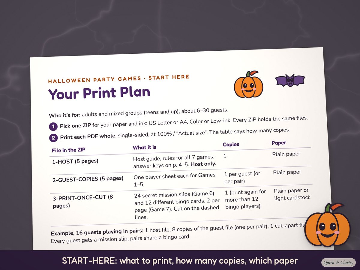Halloween Party Games: start-here guide